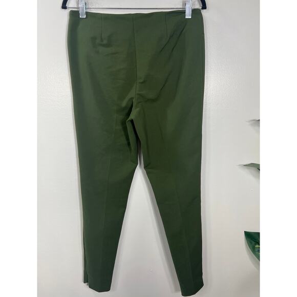 By Malene Birger Adelio Cady Slim-Leg Pants Olive Green 38 US 8 Fall Office - Picture 7 of 13